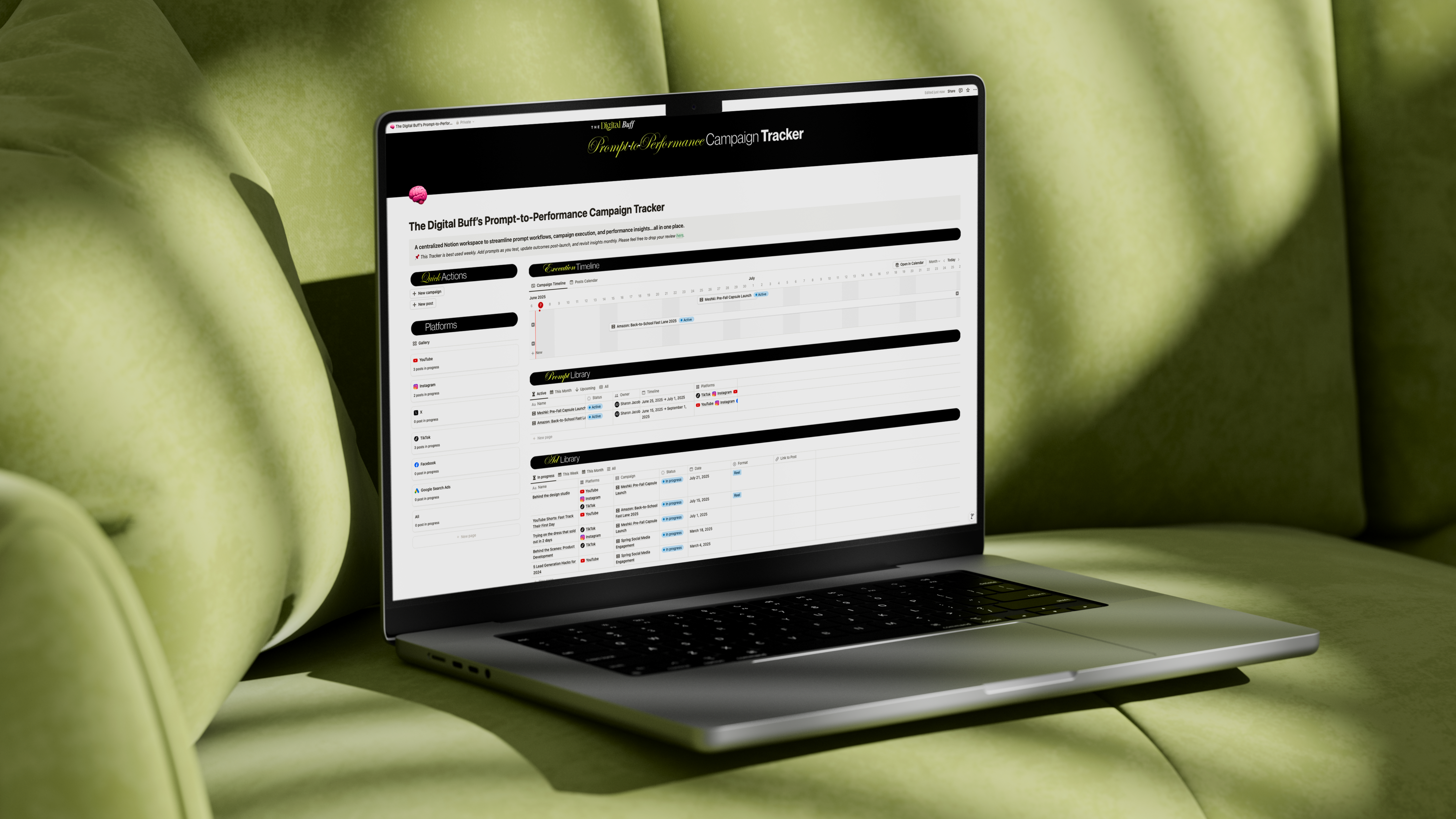Prompt-to-Performance Campaign Tracker